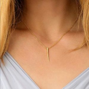 Gorjana horn charm necklace